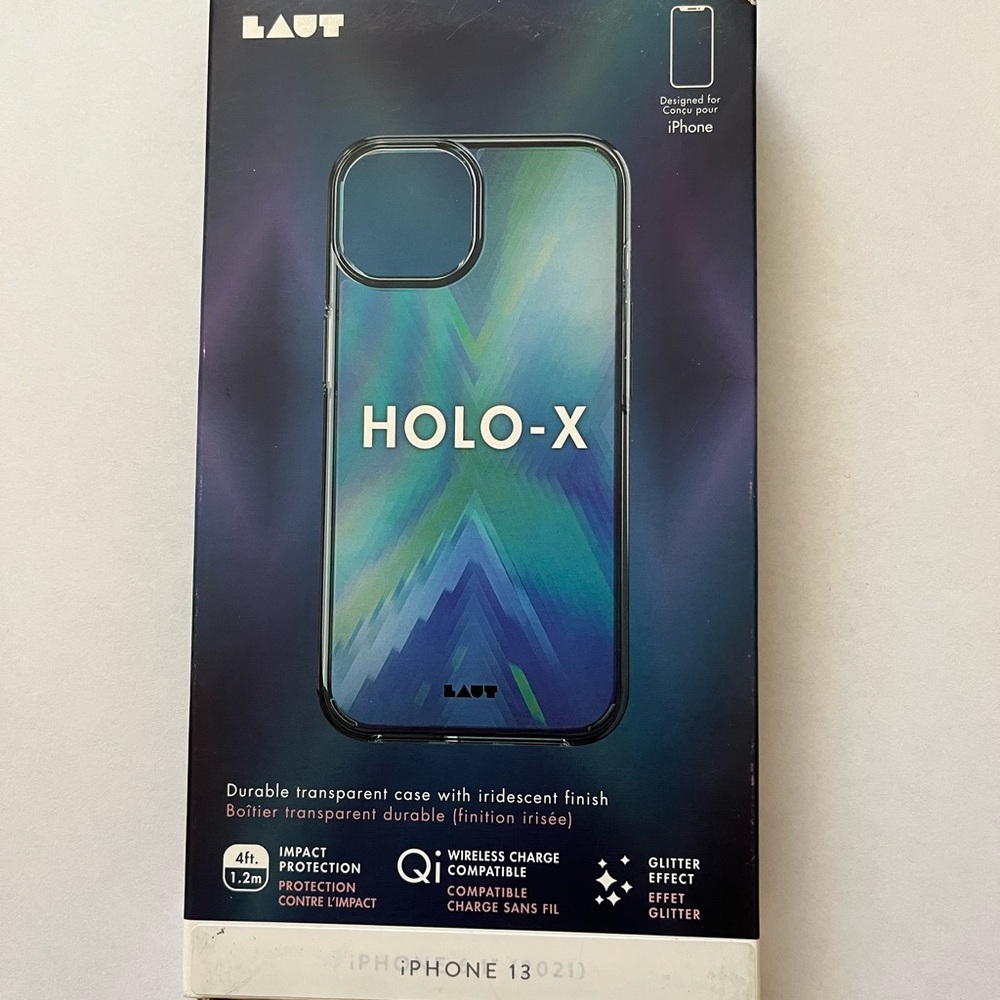 Laut Holo-X Transparent Iridescent iPhone 13 Case